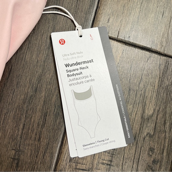 Wundermost NWT Ultra-Soft Nulu Square-Neck Sleeveless Bodysuit - Picture 8 of 10